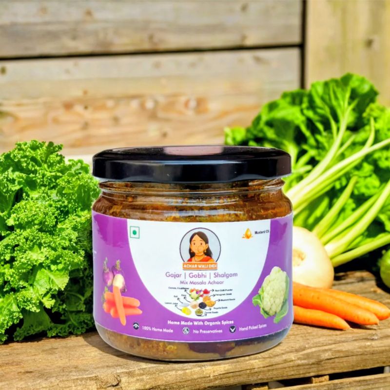 Gajar Gobhi Shalgam Mix Masala Achar